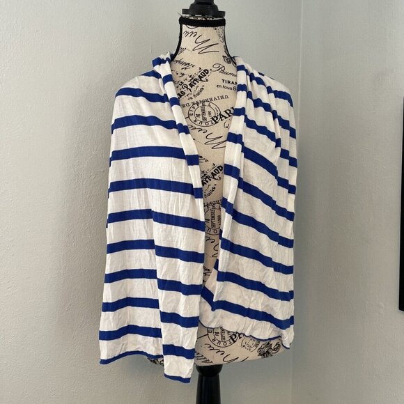 Five Beautiful Lightweight All Season Striped Unisex Womens Scarves Shawls (U5) - Picture 5 of 8